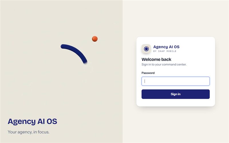 Screenshot of agency-ai-os
